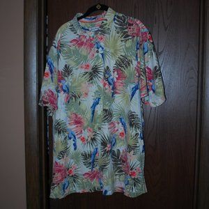 ***SUPER SALE*** - Tommy Bahama 100% Silk Tropical SS Shirt - XXL